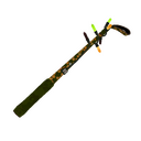 Strange Festivized Killstreak Gourdy Green Disciplinary Action (Minimal Wear)