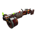 Unusual Festivized Professional Killstreak Spider's Cluster Panic Attack (Well-Worn) (Isotope)