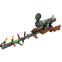 Strange Unusual Festivized Professional Killstreak Eyestalker Sniper Rifle (Field-Tested) (Isotope)