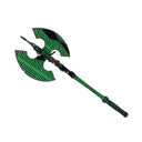 Strange Festivized Professional Killstreak Raving Dead Scotsman's Skullcutter (Minimal Wear)