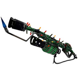 free tf2 item Festivized Raving Dead Flame Thrower (Well-Worn)