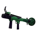Unusual Specialized Killstreak Raving Dead Rocket Launcher (Minimal Wear) (Isotope)