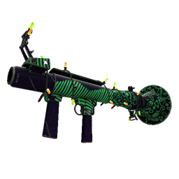 Festivized Raving Dead Rocket Launcher (Minimal Wear)