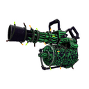 Strange Festivized Specialized Killstreak Raving Dead Minigun (Minimal Wear)