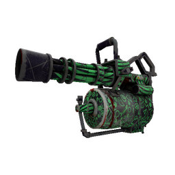 free tf2 item Raving Dead Minigun (Battle Scarred)