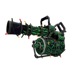 Festivized Killstreak Raving Dead Minigun (Well-Worn)