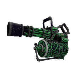 free tf2 item Strange Raving Dead Minigun (Well-Worn)