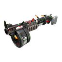 Unusual Festivized Killstreak Death Deluxe Panic Attack (Well-Worn) (Hot)