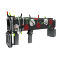 Unusual Festivized Professional Killstreak Death Deluxe Black Box (Field-Tested) (Hot)