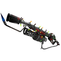 free tf2 item Strange Festivized Death Deluxe Flame Thrower (Field-Tested)