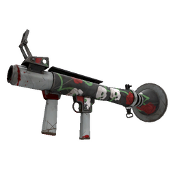 free tf2 item Death Deluxe Rocket Launcher (Battle Scarred)