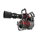 Unusual Killstreak Death Deluxe Minigun (Well-Worn) (Cool)
