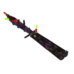 free tf2 item Strange Festivized Specialized Killstreak Portal Plastered Knife (Well-Worn)