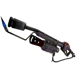 free tf2 item Strange Portal Plastered Flame Thrower (Battle Scarred)