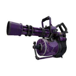 Strange Portal Plastered Minigun (Well-Worn)