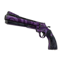 Unusual Portal Plastered Revolver (Field-Tested) (Isotope)