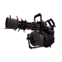 Unusual Festivized Crawlspace Critters Minigun (Factory New) (Isotope)