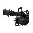 Strange Festivized Specialized Killstreak Crawlspace Critters Minigun (Minimal Wear)
