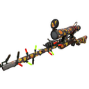 Festivized Sweet Toothed Sniper Rifle (Battle Scarred)