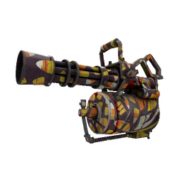 free tf2 item Strange Sweet Toothed Minigun (Battle Scarred)