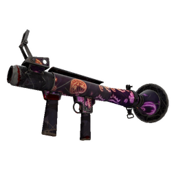 free tf2 item Neon-ween Rocket Launcher (Battle Scarred)