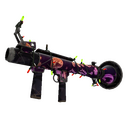 Unusual Festivized Professional Killstreak Neon-ween Rocket Launcher (Well-Worn) (Isotope)