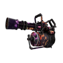 Strange Neon-ween Minigun (Battle Scarred)