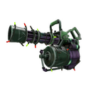 Strange Festivized Specialized Killstreak Misfortunate Minigun (Well-Worn)