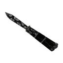 Unusual Professional Killstreak Skull Cracked Knife (Field-Tested) (Isotope)