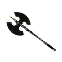 Strange Festivized Specialized Killstreak Skull Cracked Scotsman's Skullcutter (Minimal Wear)
