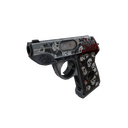 Skull Cracked Pistol (Battle Scarred)