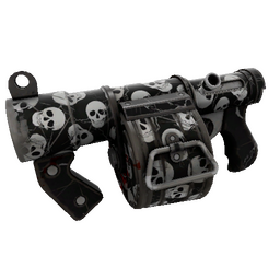 Strange Skull Cracked Stickybomb Launcher (Well-Worn)