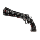 Skull Cracked Revolver (Battle Scarred)