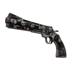 Skull Cracked Revolver (Battle Scarred)