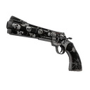 Strange Professional Killstreak Skull Cracked Revolver (Well-Worn)
