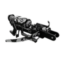 Unusual Professional Killstreak Skull Cracked Crusader's Crossbow (Minimal Wear) (Hot)