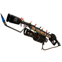 Unusual Festivized Specialized Killstreak Swashbuckled Flame Thrower (Field-Tested) (Cool)