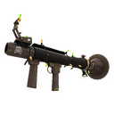 Unusual Festivized Specialized Killstreak Swashbuckled Rocket Launcher (Minimal Wear) (Isotope)