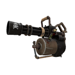 Swashbuckled Minigun (Well-Worn)