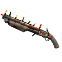 Unusual Festivized Professional Killstreak Sarsaparilla Sprayed Shotgun (Well-Worn) (Cool)