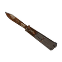 Strange Unusual Sarsaparilla Sprayed Knife (Minimal Wear) (Isotope)