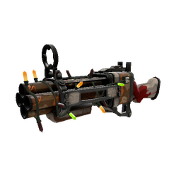 Strange Festivized Sarsaparilla Sprayed Iron Bomber (Well-Worn)