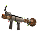 Unusual Festivized Specialized Killstreak Sarsaparilla Sprayed Rocket Launcher (Minimal Wear) (Isotope)