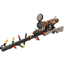 Strange Festivized Specialized Killstreak Sarsaparilla Sprayed Sniper Rifle (Minimal Wear)
