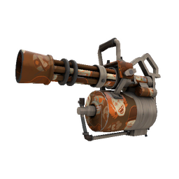 Strange Sarsaparilla Sprayed Minigun (Minimal Wear)