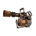 Unusual Specialized Killstreak Sarsaparilla Sprayed Minigun (Field-Tested) (Isotope)