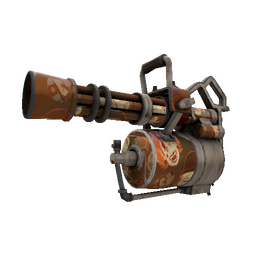 Sarsaparilla Sprayed Minigun (Well-Worn)