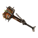 Unusual Festivized Professional Killstreak Sarsaparilla Sprayed Powerjack (Minimal Wear) (Isotope)