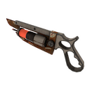 Strange Unusual Professional Killstreak Sarsaparilla Sprayed Übersaw (Field-Tested) (Cool)