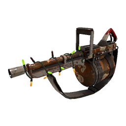 free tf2 item Strange Festivized Killstreak Sarsaparilla Sprayed Tomislav (Well-Worn)